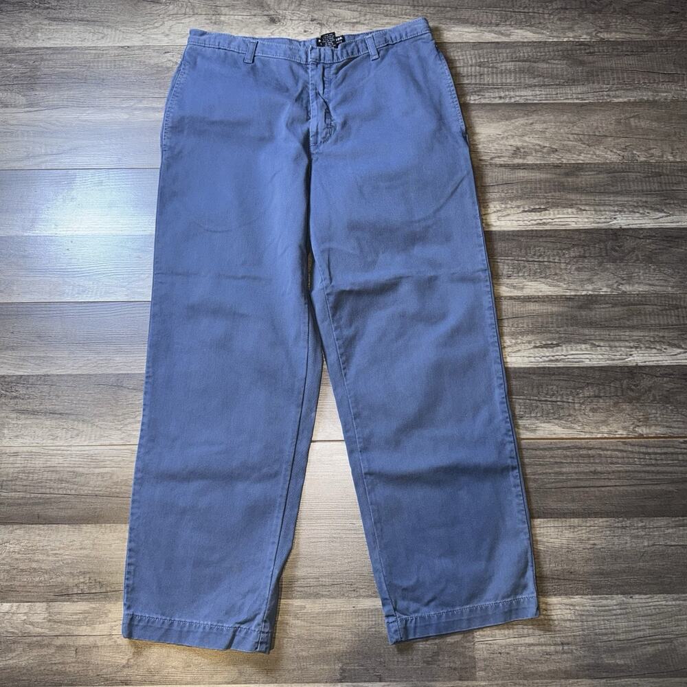 Vintage Y2K Polo Jeans Co Ralph Lauren Blue Chino Pants Womens 6 Cropped